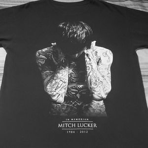 Mitch Lucker memoriam shirt